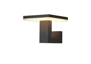 Tignes Wall Lamp, 10W LED, 3000K, 700lm, IP54, Anthracite, 3yrs Warranty