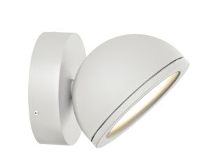 Everest Wall Lamp, 1 x GX53 (Max 10W, Not Included), IP54, White, 2yrs Warranty