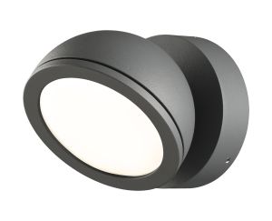 Everest Wall Lamp, 1 x GX53 (Max 10W, Not Included), IP54, Anthracite, 2yrs Warranty