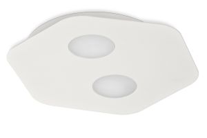 Area Ceiling, 2 x GX53 (Max 9W, Not Included), Sand White