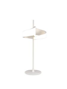 Tsunami 2 Light Table Lamp, 12W LED, 3000K, 900lm, Sand White, 3yrs Warranty