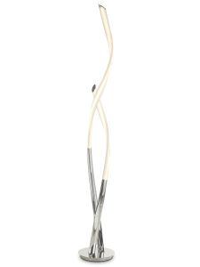 Armonia Floor Lamp, 30W LED, 3000K, 2250lm, Polished Chrome/Frosted Acrylic, 3yrs Warranty