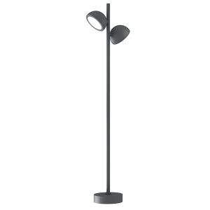 Everest Tall Post, 2 x GX53 (Max 10W, Not Included), IP65, Anthracite, 2yrs Warranty
