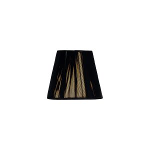 Clip On Silk String Shade Black 80/130mm x 110mm