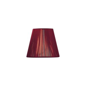 Clip On Silk String Shade Red Wine 80/130mm x 110mm