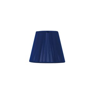 Clip On Silk String Shade Midnight Blue 80/130mm x 110mm