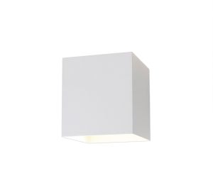 Deribollita Up & Downward Lighting Wall Light 2x3W LED 3000K Sand White, 410lm, IP54, 3yrs Warranty