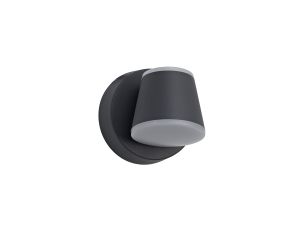 Oahu Wall Light 12W LED 3000K, Anthracite, 590lm, IP54, 3yrs Warranty