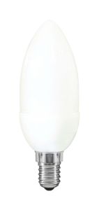 Extra Mini Supreme Candle E14 7W Natural White 4000K Compact Fluorescent