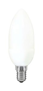 Extra Mini Supreme Candle E14 9W Natural White 4000K Compact Fluorescent