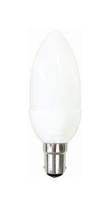 Extra Mini Supreme Candle B15 9W 2700K Compact Fluorescent