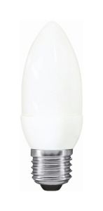 Extra Mini Supreme Candle E27 9W 2700K Compact Fluorescent