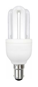 Extra Mini Supreme 3U B15 11W 2700K Compact Fluorescent