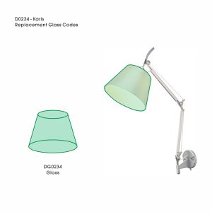 Karis Replacement Shade For D0234 Wall Lamp