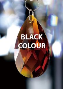 Crystal Pendalogue Without Ring Black 38mm