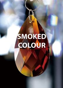Crystal Pendalogue Without Ring Smoked 38mm