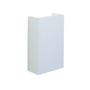 Mornington Double LED Wall Light White Plaster Finish