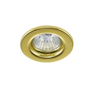 Hudson GU10 Fixed Downlight Gold (Lamp Not Included), Cut Out: 60mm