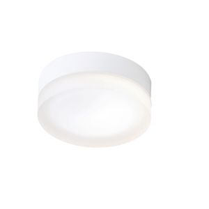 Endon 657-15 25W G9 Acid Glass IP44 Flush 2 Light In Glass