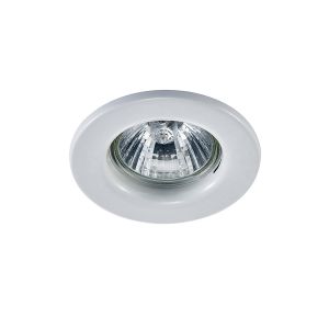 Hudson GU10 Fixed Downlight White (Lamp Not Included), Cut Out: 60mm