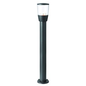 Canillo Single Outdoor Post Anthracite Paint/Clear Finish 