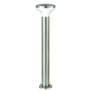 Roko Single Outdoor Post Marine Grade Stainless Steel/Clear Finish 