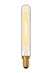 Classic Deco LED 185mm Tubular Z E14 Dimmable 4W 2700K Warm White, 300lm, Clear Glass, 3yrs Warranty