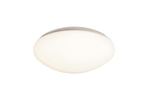 Zero 37cm Flush Ceiling/Wall 18W LED Medium 3000K, 1800lm, White Acrylic, 3yrs Warranty