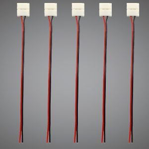 (Pack Of 5) Single Ended Connector (8mm Strip)