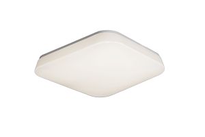 Quatro Ceiling / Wall 12W Small LED 5000K, 1200lm, White Acrylic, 3yrs Warranty