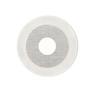 Sol Wall Lamp 14cm Round 4W LED 4000K, 360lm, Aluminium / Acrylic, 3yrs Warranty