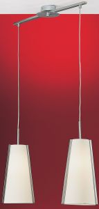 EGLO Emotion 2 Pendant Light w/White Shade