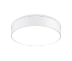 Cumbuco Flush 80cm Round, 5400lm, 90W LED 4000K White/Acrylic, 3yrs Warranty