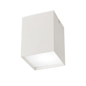 Kailua Flush Square 1 x GU10, White