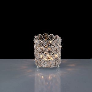 (DH) Malo Small Cylinder Crystal Candle Holder