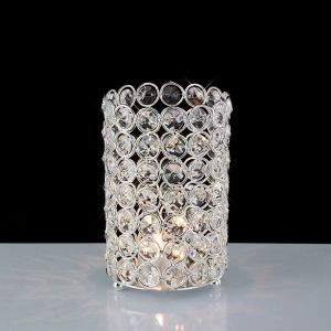 (DH) Malo Large Cylinder Crystal Candle Holder