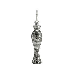 (DH) Anika Mosaic Ornament Large Silver