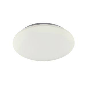 Zero II Flush 33cm Round 24W LED 3000K, 1600lm, White, 3yrs Warranty