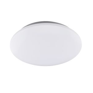 Zero II Flush 33cm Round 24W LED 5000K, 1700lm, White, 3yrs Warranty