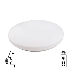 Zero Smart Ceiling, 56W LED, 2700-5000K Tuneable White, 3500lm, Remote Control, White, 3yrs Warranty