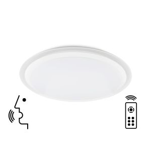 Edge Smart 56.5cm Ceiling, 80W LED, 3000-5000K Tuneable White, 4300lm, Remote Control, 3yrs Warranty