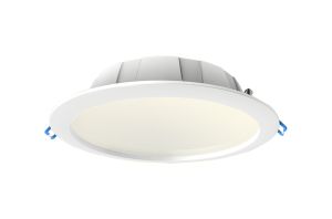 Graciosa 14.6cm Round LED Downlight, 10.8W, 3000K, 820lm, White, Cut Out 120mm, IP44, Driver Included, 3yrs Warranty
