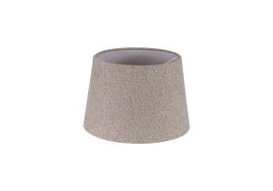 Alessandro Round, 30x20cm Fabric Shade (E), Multi/White Laminate