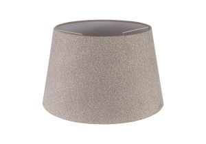 Alessandro Round, 45x28cm Fabric Shade (H), Multi/White Laminate