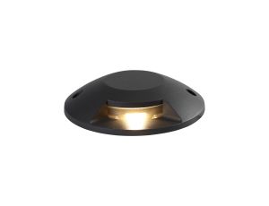 Antipasti Above Ground (NO DIGGING REQUIRED) Driveover 1 Light, 1 x 6W LED, 3000K, 165lm, IP67, IK10, Anthracite, 3yrs Warranty