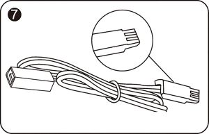 Axis Connecting Cable Single Colour 30cm