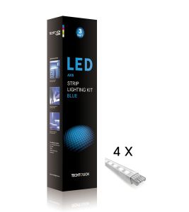 Axis Blue Kit 4x9 LED Rigid Strips (3W)