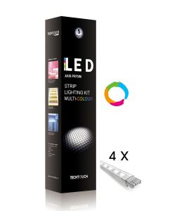 Axis Multi-Colour Kit 4x9 LED Rigid Strips (5W)