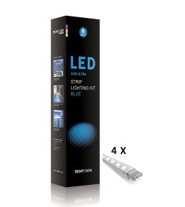Axis Ultra Blue Kit 4x18 LED Rigid Strips (6W)