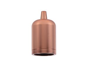 Briciole 4.7cm Lampholder Kit, Rose Gold, E27 c/w Cable Clamp, Suitable For Shades & Cages
